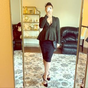 Co. metallic cardigan